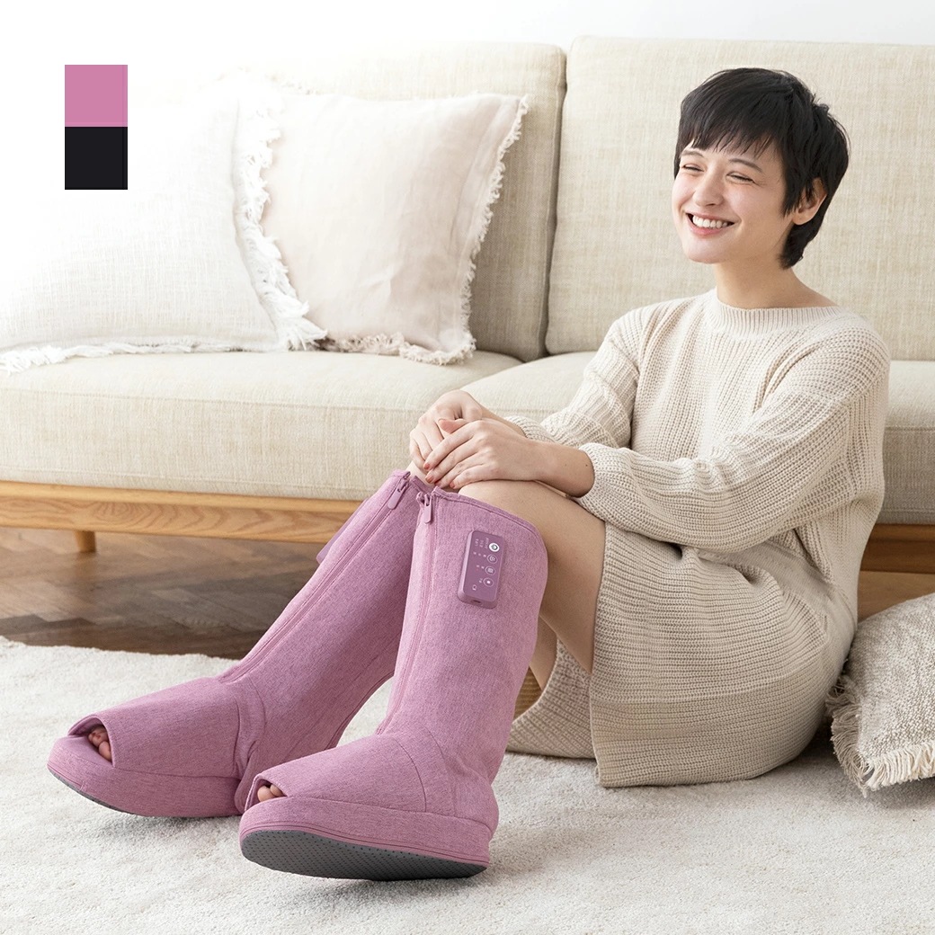 レッグマッサージャー スッキリブーツ ATEX LOURDES AX-HP361 ブーツ型マッサージャー 家庭用 マッサージ器 あんま フットマッサージ タイマー ふくらはぎ かかと 足の甲 土ふまず