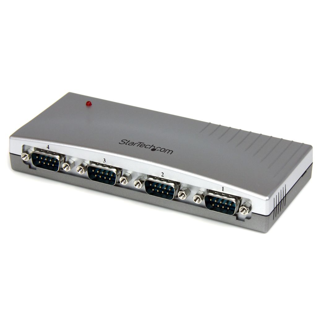 StarTech.com [ICUSB2324] 4ポート USB-RS232C変換ハブ USB2.
