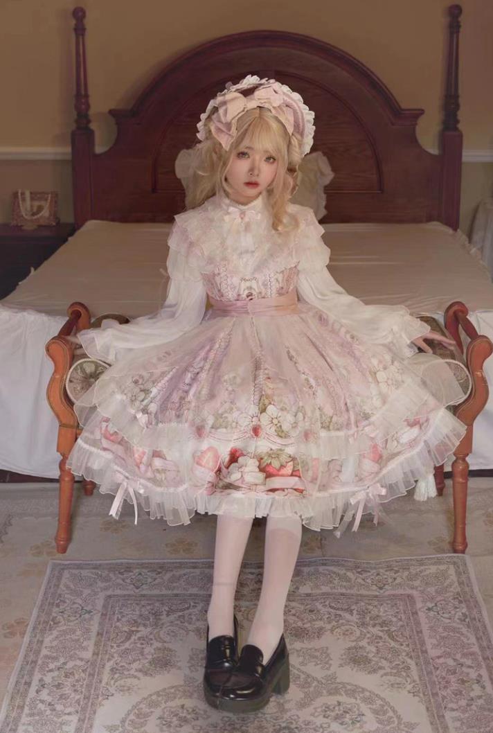 【新作登場 最安値!】86ロリータ 長袖ワンピース　 ゴスロリ コスプレ メイド服 コスチューム 文化祭 学園祭 衣装 仮装 ハロウィン おすすめ 可愛い ドレス　日常　写真　舞台　花嫁　洋