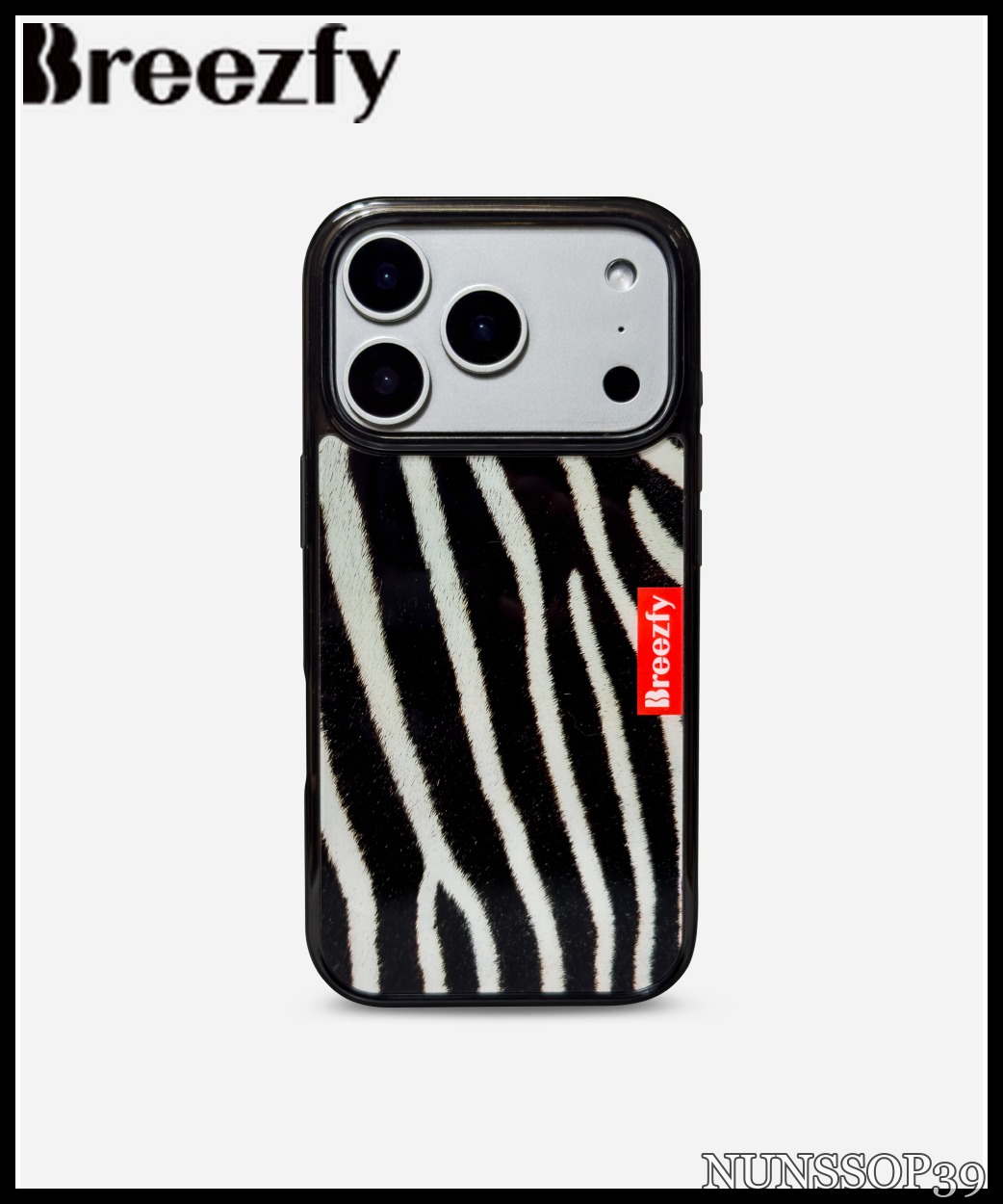 Breezfy ZEBRA - MagSafe - Graphite Frame