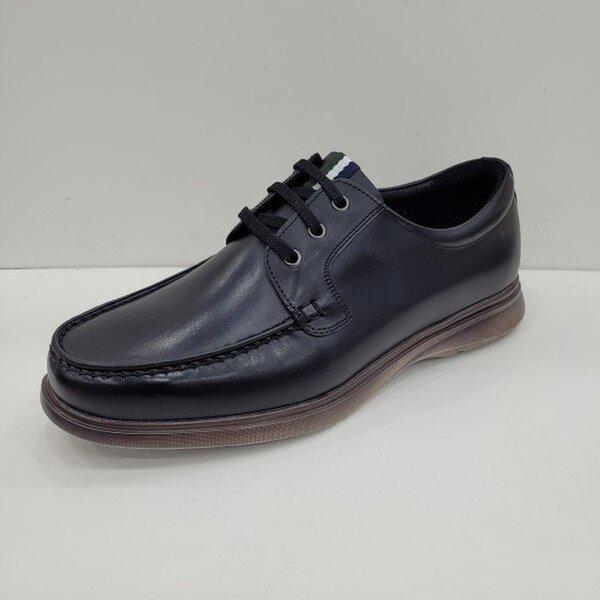 男性用 履きやすい Uチップステッチ ダービーシューズ 3cm PFBFHD007_US