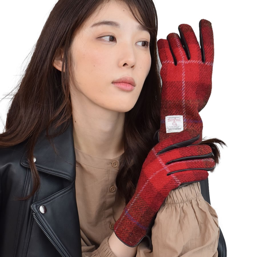 【Merfirge】ハリスツイード グローブ 手袋 (HT2021)(P) 5,115円