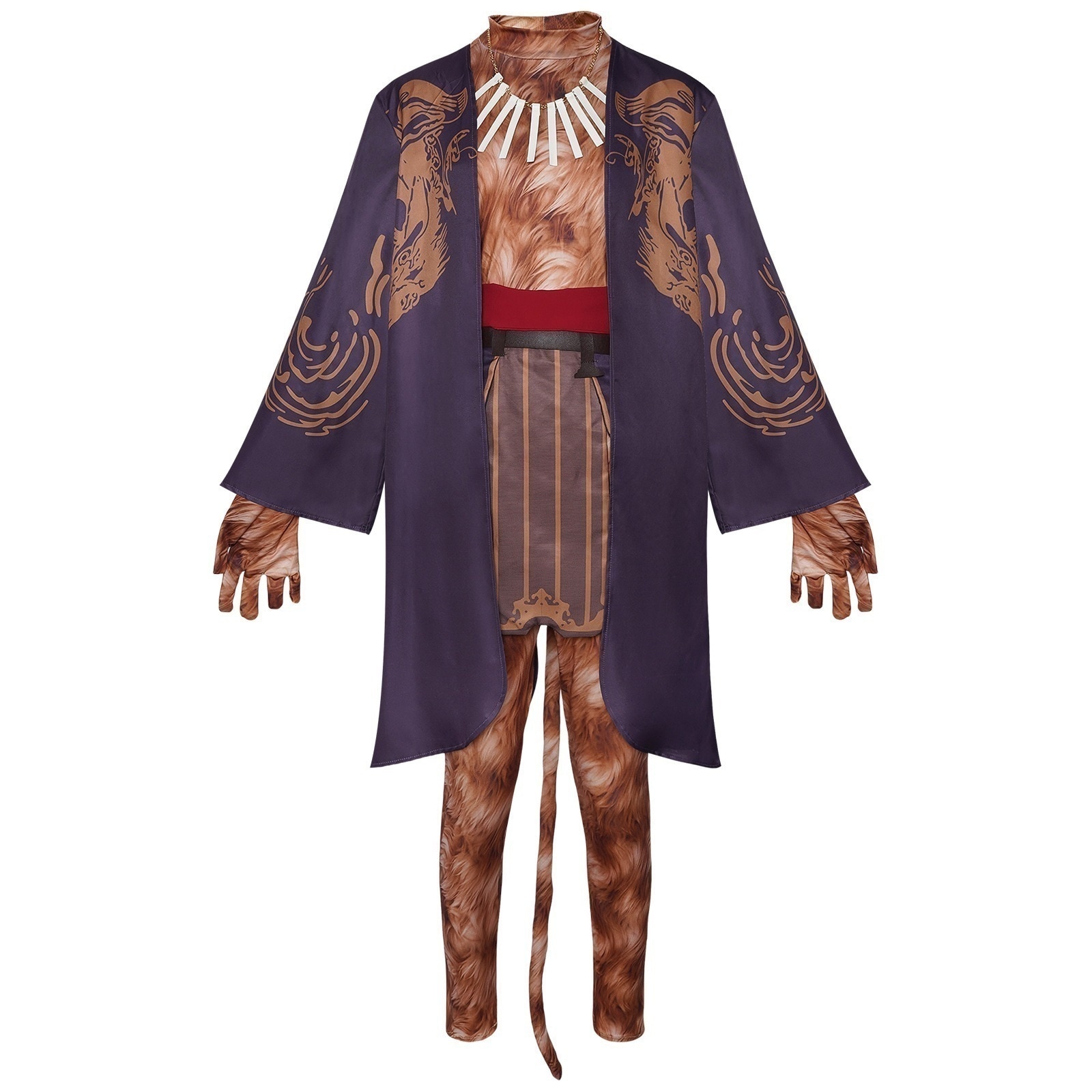 【限定特典】黒神話悟空cos服黒神話悟空黄毛ミンク