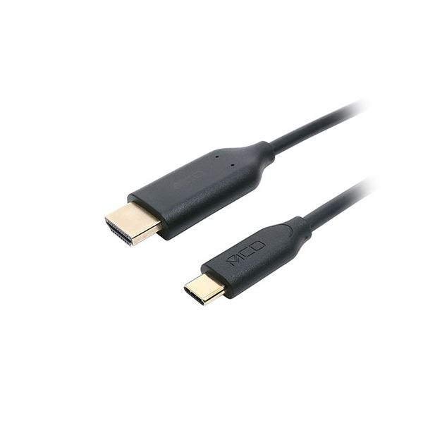 MCO Type-C to HDMIケーブル 1.5m ブラック USD-FH15／BK 5,546円