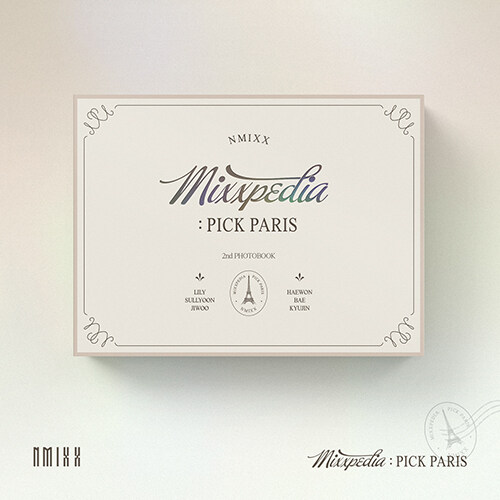 (未開封新品) NMIXXエ 2nd PHOTOBOOK MIXXPEDIA PICK PARISフォトカードA SET 7,679円