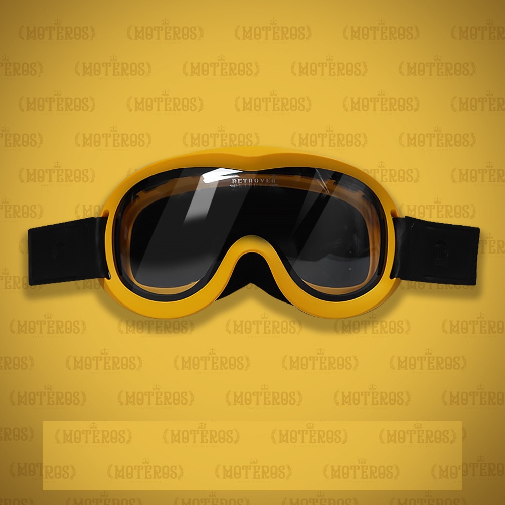 オートバイ スキー ウィンドブロック ゴーグル GOGGLE MOTORCYCLE - Yellow
