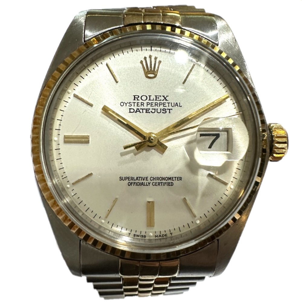 腕時計 1601 デイトジャスト 自動巻き 時計 腕時計 ウォッチ SS/18K シルバー