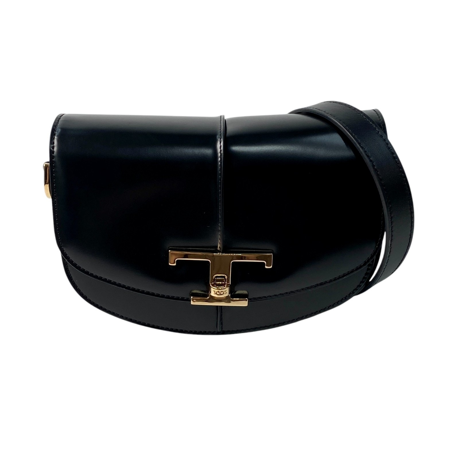 美品 トッズ TOSS レディース Tタイムレス ミニ ショルダーバッグ レザー 斜めがけ クロスボディ LG49