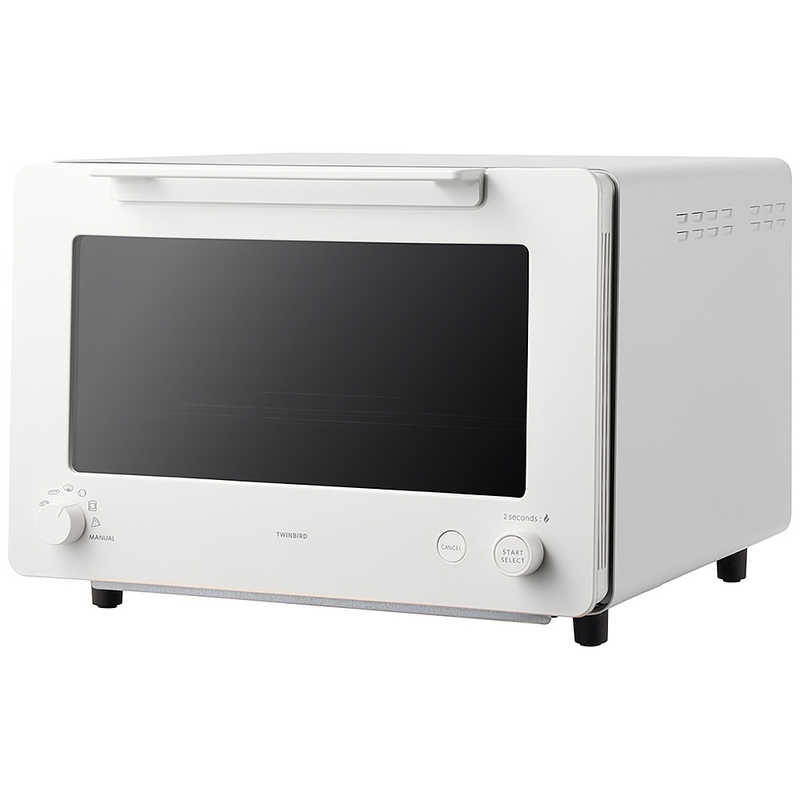 ツインバード　TWINBIRD　オーブントースター 匠ブランジェトースター PLUS 1350W/食パン4枚 ホワイト　TS-D487W