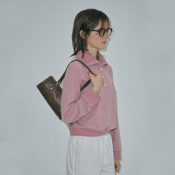 【MARGESHERWOOD】 LOG MEDIUM : WASHED BROWN PULL-UP