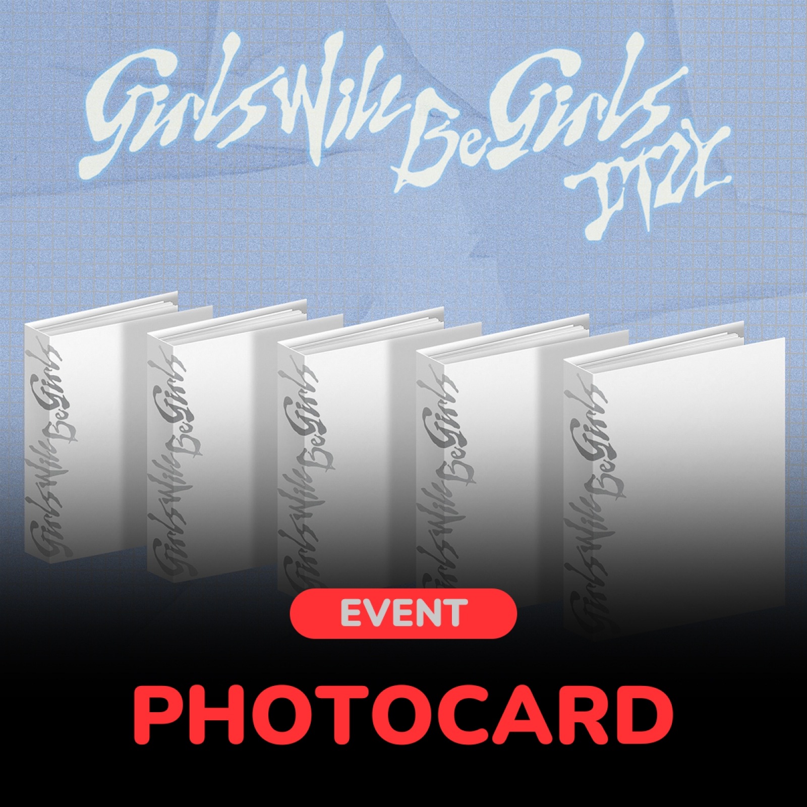 【アルバム5種】 ITZY - Girls Will Be Girls (Binder Ver.) + WITHMUU PHOTOCARD