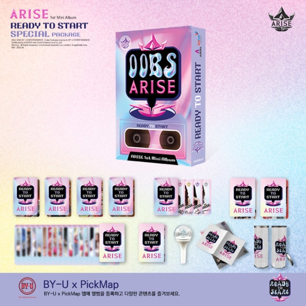 【予約】 (Special Package Ver.) ARISE - 1st Mini Album READY TO START