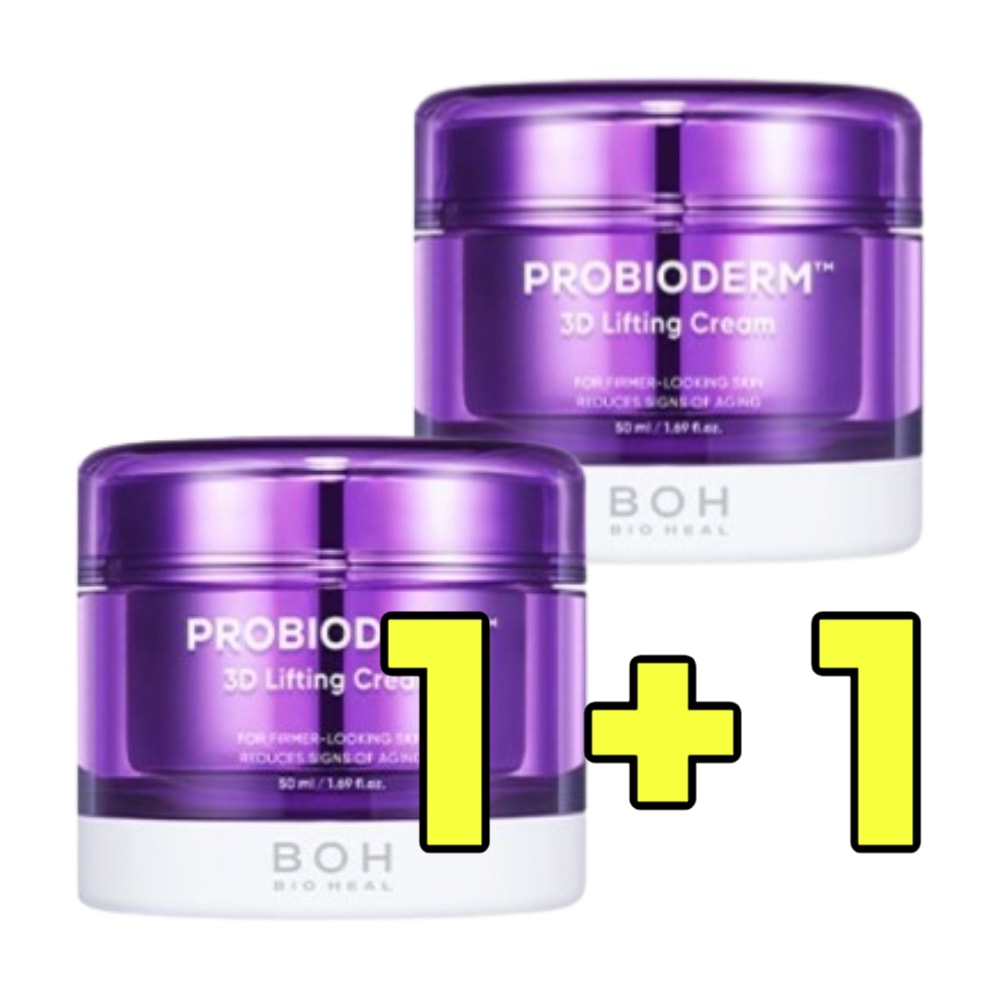 [1+1] プロバイオダム 3Dリフティング クリーム 50ml 本品+レフィル しっかりクリーム リニューアル 肌 顔 弾力 しわ 改善 韓国コスメ 5,925円