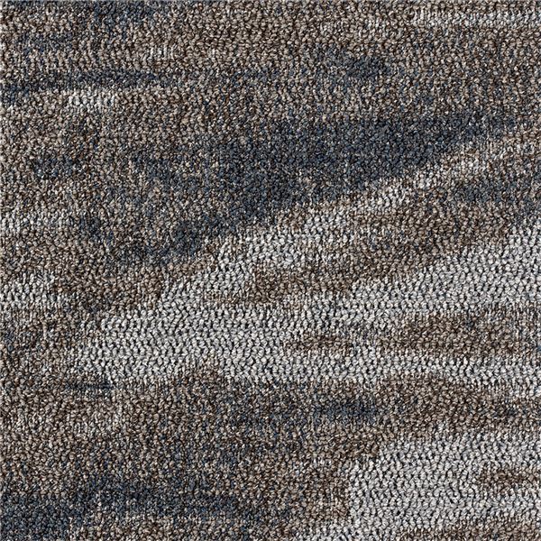 定期入れの タイルカーペット 防汚 消臭 静電 防炎 ID-4303] 16枚入 約50x50cm [ECOS カーペット・絨毯