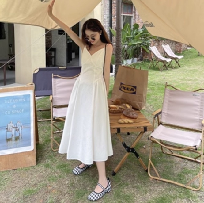 ワンピース フレアワンピース ワンピドレス ロング ロング丈 袖なし ノースリーブ かわいい 大人可愛い きれいめ シンプル カジュアル 大人 上品 おしゃれ お洒落 かっこいい レトロ 大人女子 4,775円