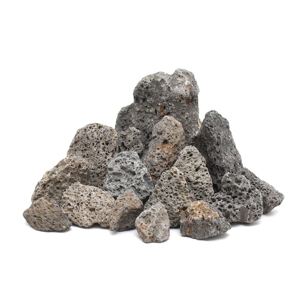 形状お任せ　玄武石　サイズミックス　１０ｋｇ　６０ｃｍ水槽向け　アクアリウム　レイアウト素材　溶岩石　ＣＲＣ21―20―99―10―00