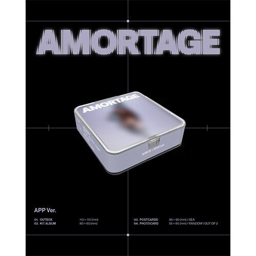 [特典公式未公開フォトカード追加贈呈] ジスミニアルバム AMORTAGE [APP Ver.]