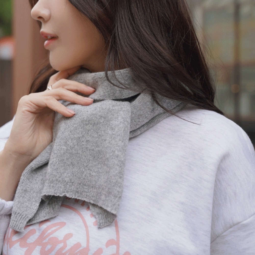 クリック＆ファニーヘリオンカシミアマフラー