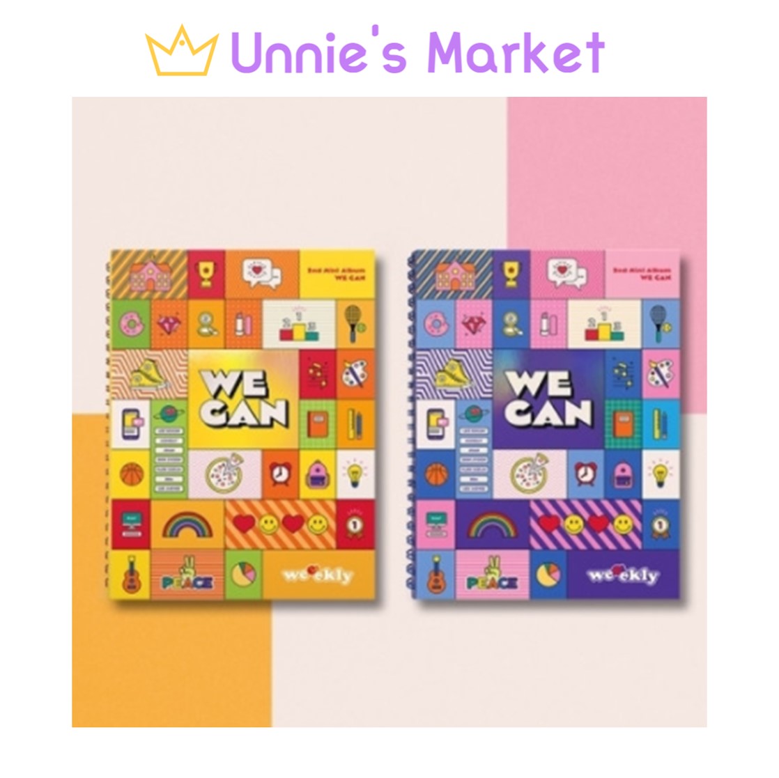 [SET] WEEEKLY 2nd Mini Album [WE CAN]