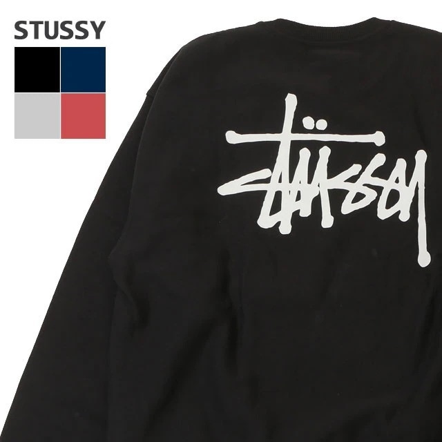 ステューシー STUSSY BASIC STUSSY CREW 209-000678-051