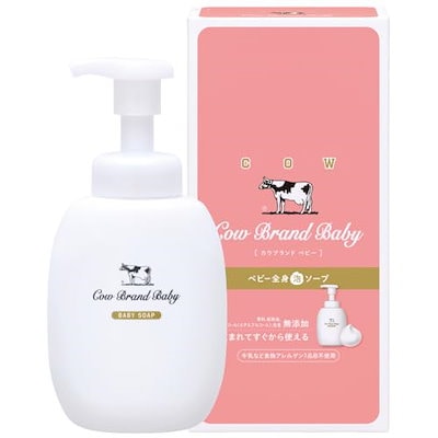 他サイト： カウブランド 無添加 ベビー 全身泡ウォッシュ ポンプ付 400mLの商品画像
