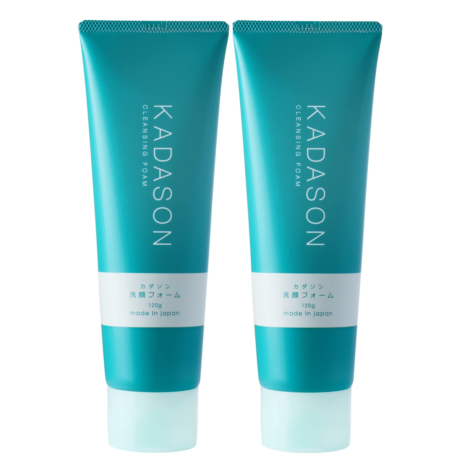 ［医薬部外品］カダソン薬用洗顔フォーム２本セット／脂漏性敏感肌ケアならKADASON（カダソン）／制菌力とオイルフリーで肌を優しく整えます／120g（約１ヶ月分）×２／日本製