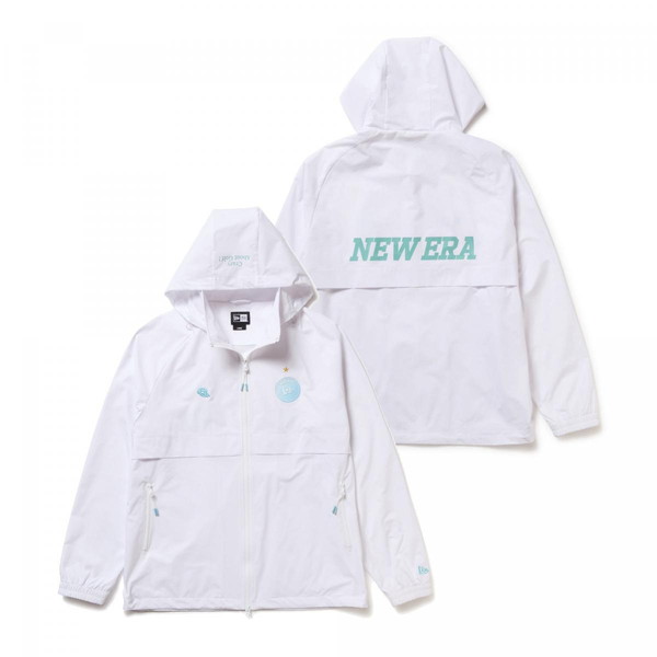 NEWERA ニューエラ ゴルフ ウインドジャケット ホワイト/ビーチキスブルー 14391471
