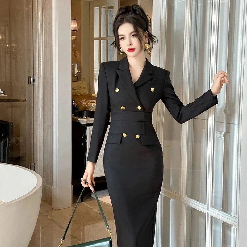 【JY.上品】 2024秋冬新品 通勤風 女王様 スーツワンピース パーティードレス キャバ 着痩せ 大人 お呼ばれ 同窓会 披露宴 卒業式 結婚式 ウェディング 二次会 メガ割30%制限
