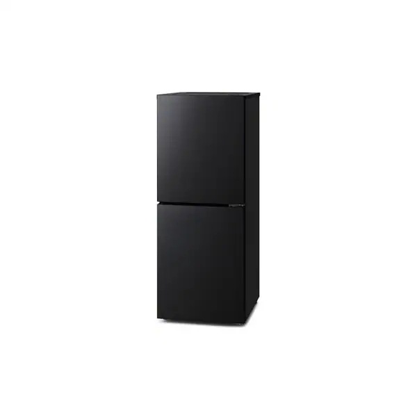 IRSN-BLK15A ブラック 冷凍冷蔵庫 (153L・右開き) メーカー直送