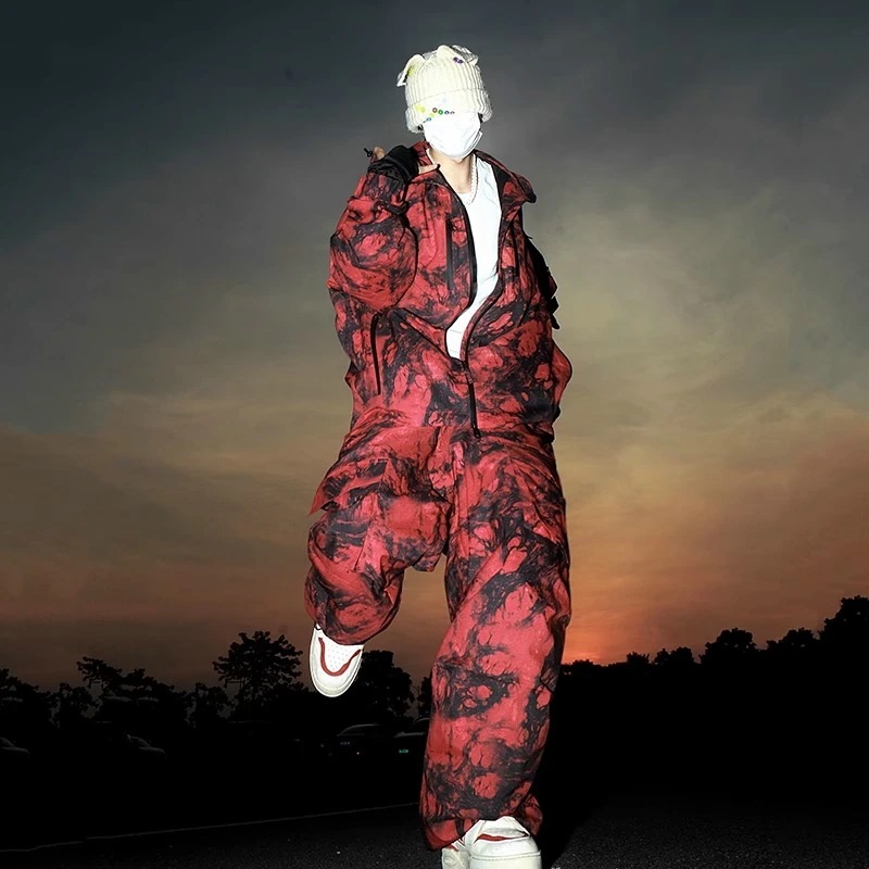 スノーボードウェア 2025 上下セット メンズ レディース 3Lパンツ ズボン トップス アウター 耐水20000 セットアップ スキーウェア スノボウェア スノーウェア 韓国風 防水防風