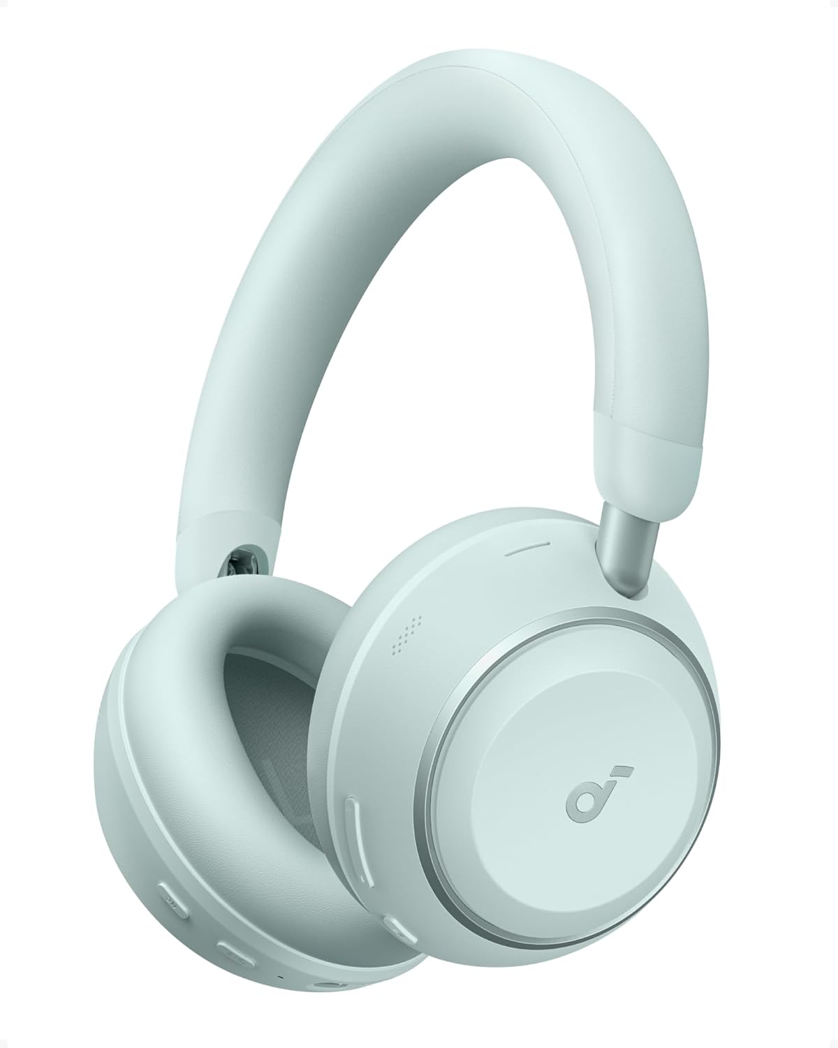 Anker Soundcore Space 2 (Bluetooth 6.1 ワイヤレス ヘッドホン)最大70時間音楽再生 ウルトラノイズキャンセリング 3.5 LDACハイレゾ対応 (ワイヤレス有線