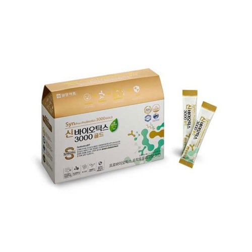 イルヤン薬品 新バイオティクス 3000ゴールド 4g X 90本入(3ヶ月分) 長建 360g 1箱 5,905円