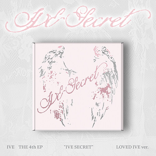 [特典シリコンキーリング] [限定盤] アイブミニ4集 IVE SECRET [LOVE DIVE ver.] / アウトボックス+フォトブック+CD-R+フォトカード+ステッカー+アースポスター