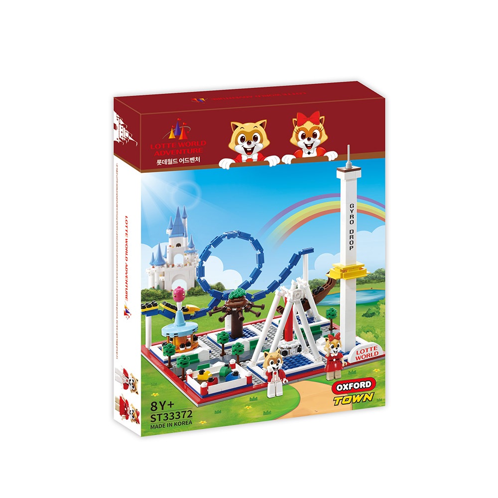 オックスフォードロッテワールドアドベンブロック玩具4500 ST33372こどもの日プレゼント