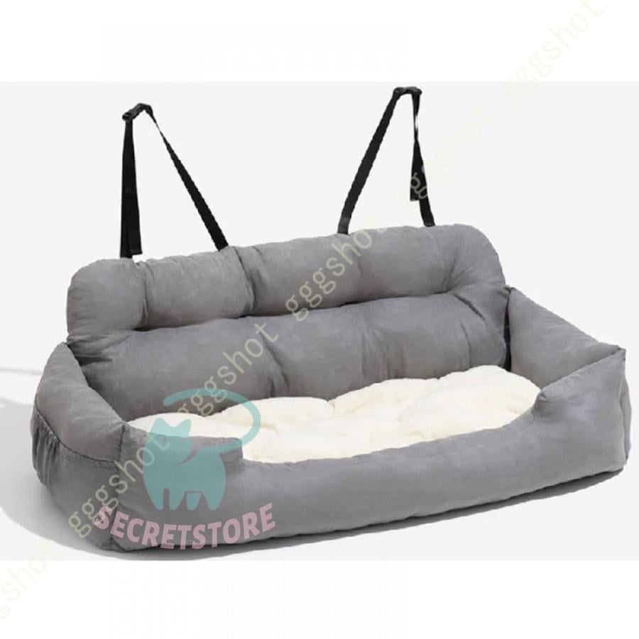 ドライブボックス 犬 車 キャリー 中型犬 大型犬 ペット用 ドライブベッド 車用 犬 ベッド 座席シート キャリーバッグ 後部座席 車載用 飛び出し防止