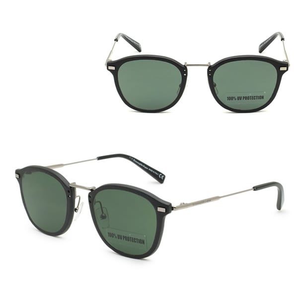 ゼニア サングラス ZEGNA EZ0097-D/S 12N 62 Ermenegildo Zegna ノーズパッド UVカット ブラック ルテニウム グリーン