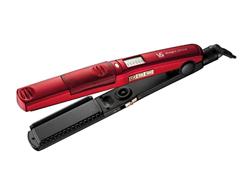 色：レッド サイズ：幅28奥行3.6高さ9.8cm ヴィダル サスーン スチーム ストレート ヘ