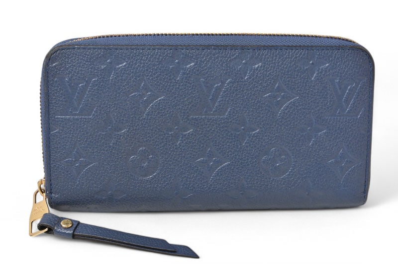 財布 長財布/ジッピー・ウォレット モノグラム・アンプラント デニムアンクル M41857【中古】
