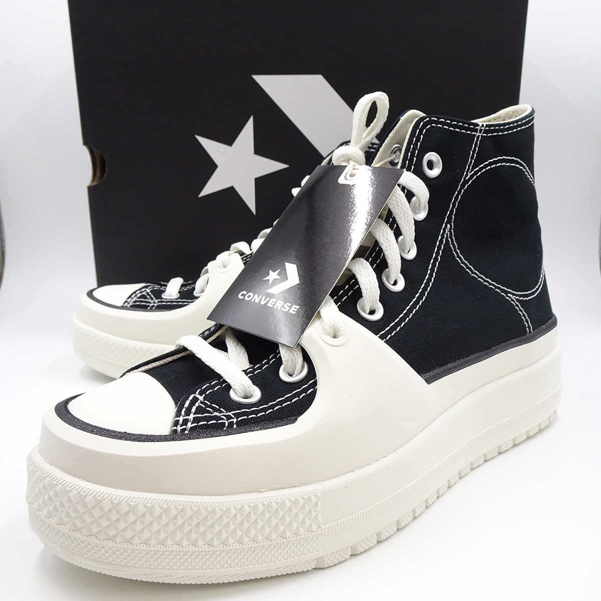 【中古】 コンバース オールスター チャックテイラーオールスターコンストラクト 45435 ブラック A05094C CONVERSE