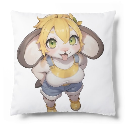 【受注生産】チンチラの女の子　メリッサ クッション