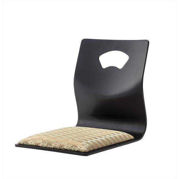 天然木合板の和風なスタッキングできるお座敷座椅子 座布団付き 和風 座椅子 リビング