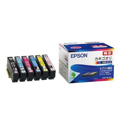 純正 インクカートリッジ カキゴオリ KAK-6CL 6色パック