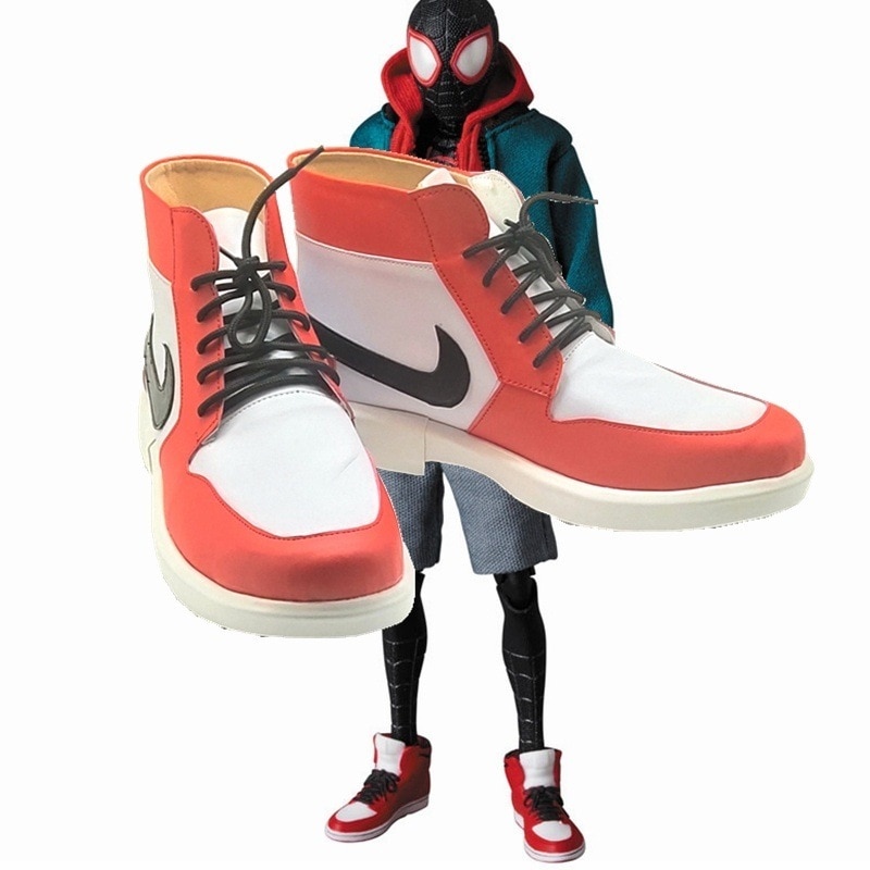 コスプレ女性アニメ衣装周辺小道具購入スパイダーマンマイルズモラレスcos靴カスタマイズ