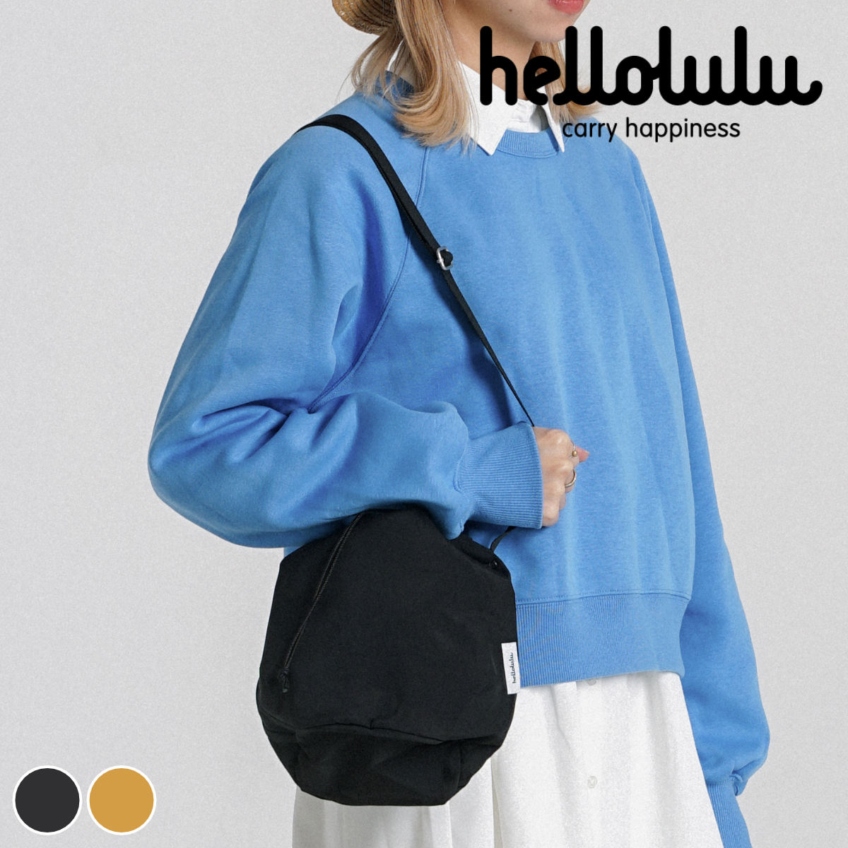 ショルダーバッグ hellolulu チコ CHICO バッグ レディース ショルダー かばん 鞄 クロスボディ スリングバッグ 軽い ハロルル 斜め掛け クロスバッグ ポシェット 軽量 巾着