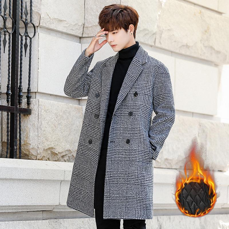 Hot!!!チェスターコート メンズ レディース ロング テーラード 千鳥格子 チェック柄 スプリング ビジネス 中綿入り通勤 通学 ラシャ ツイード 防寒 暖かい ジャケット 5,462円