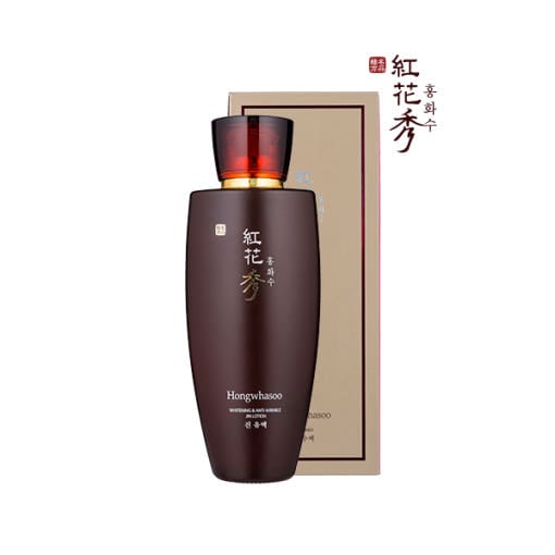 紅花水 ジン 乳液ローション 150ml 韓方紅花の潤いで肌を守る保湿乳液