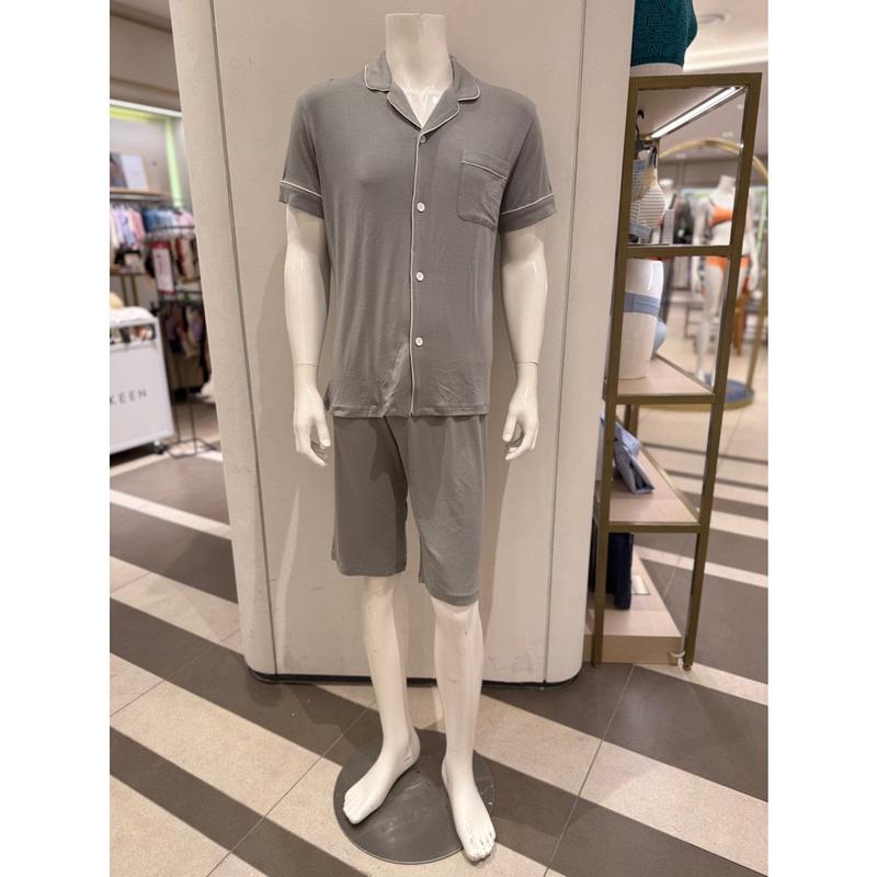 スプライト 花柄プリント メンズパジャマ(MP8892A)