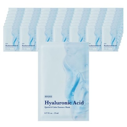 アーニッシュクイックアンドカムエッセンス ヒアルロン酸マスクパック23ml 50枚入 (弾力/保湿/栄養供給/肌活力)