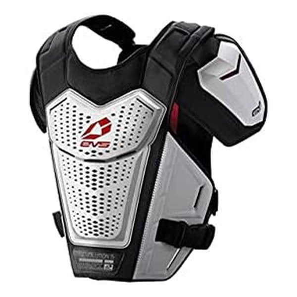 REVO 5 チェストプロテクター ホワイト S/M・ユースサイズ EVV038WH01S/M