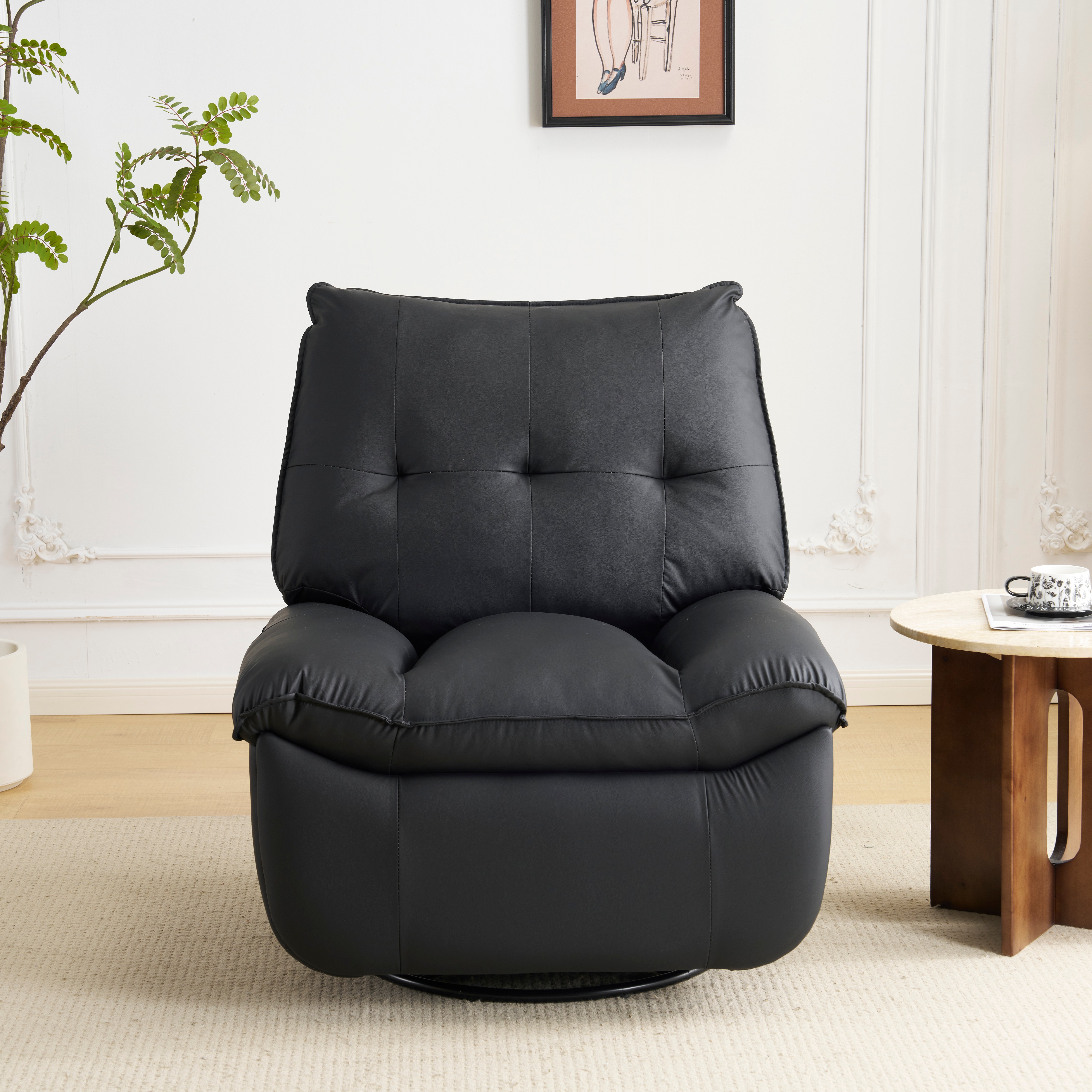 リクライニングソファー 肘掛けなし USB+Type-C充電口付き 147 調整可能 270 回転 ゆったり 揺ら揺ら 電動リクライニングソファ オットマン一体型 1人掛け 電動ソファ モーショ 26,478円